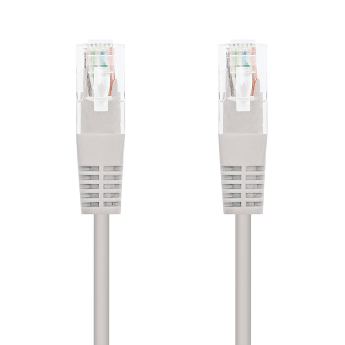 Nanocable Cable de Red Cat5e UTP AWG24 3m Gris RJ45